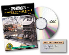 Building the Rio Grande Southern Volume 1 Building Durango Part 1 DVD