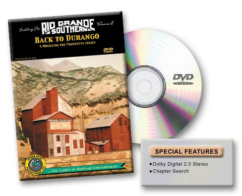 Building the Rio Grande Southern Volume 8 Back to Durango DVD
