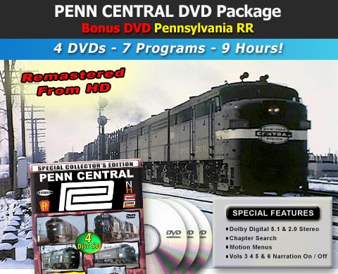 Penn Central Package - 7 Shows - 4 Discs - 9 Hours DVD