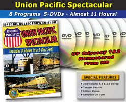 Union Pacific Spectacular - 8 Shows - 5 Discs - 10+ Hours! DVD
