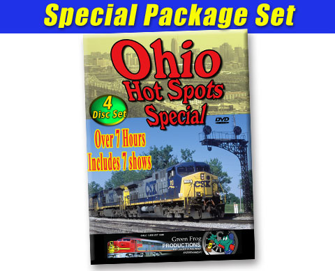 Ohio Hot Spots Special - 7 Shows - 4 Disc - 7 Hours DVD