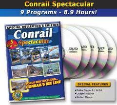 Conrail Spectacular 9 Shows 5 Disc Set DVD