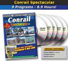 Conrail Spectacular 9 Shows 5 Disc Set DVD