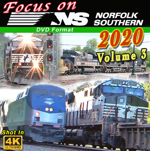 Focus on Norfolk Southern 2020 Volume 3 DVD