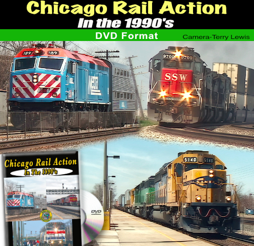 Chicago Rail Action in the 1990s DVD